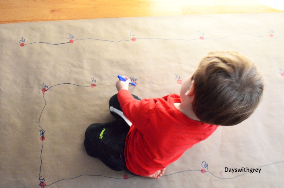 alphabet activities for preschoolers