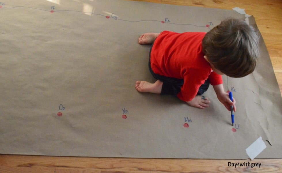 alphabet activities for preschoolers
