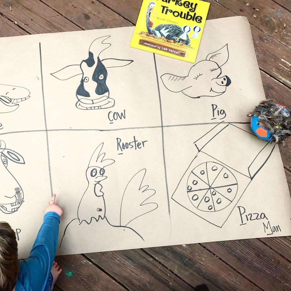 preschool book activity
