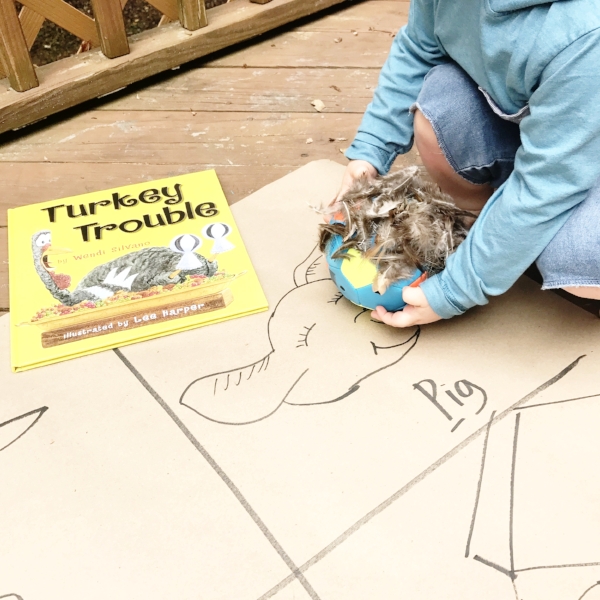 book activity turkey trouble