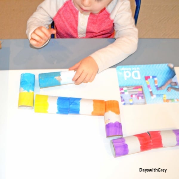 preschool DIY color game