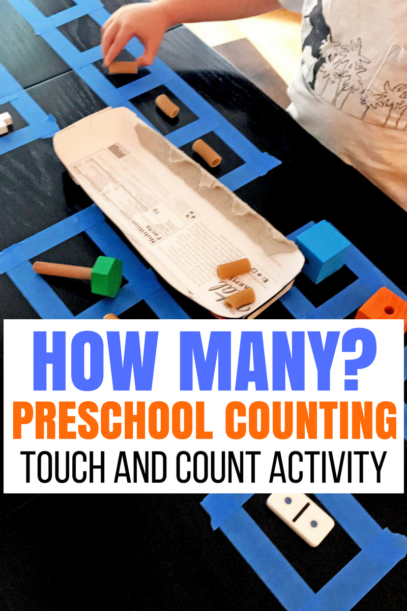 preschool counting activity