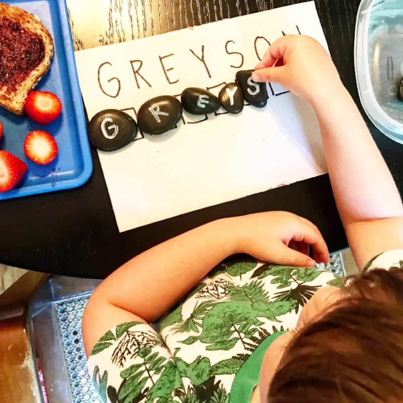 preschool name activity