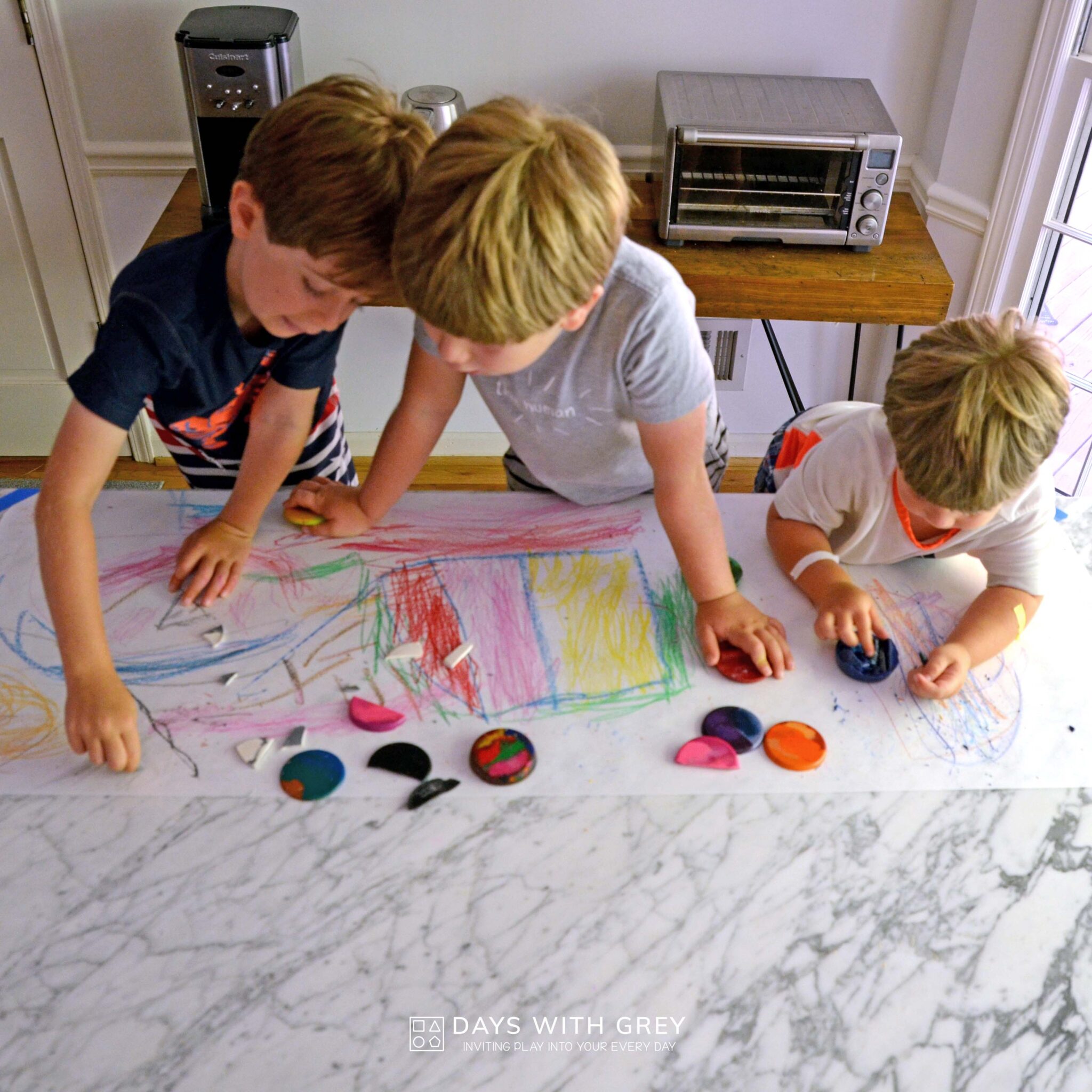 Let's Make DIY Crayons! Days With Grey