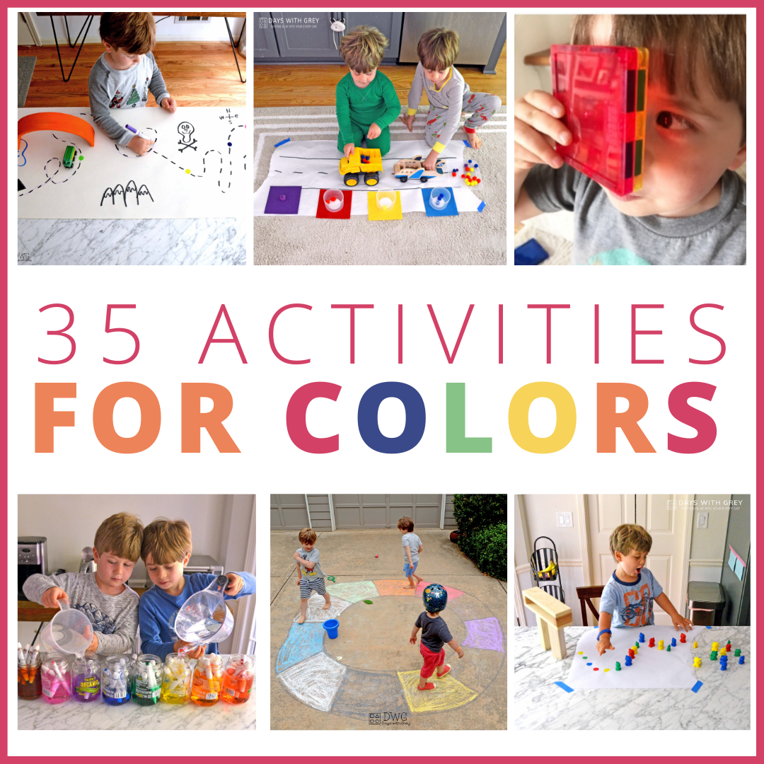 35 Brilliant Color Activities Days With Grey 35 Brilliant Color Activities Days With Grey