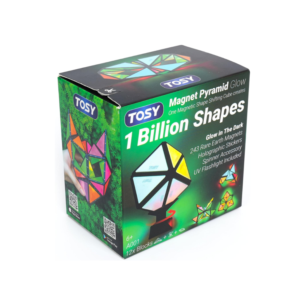 TOSY Magnet Pyramid for kids to play with.