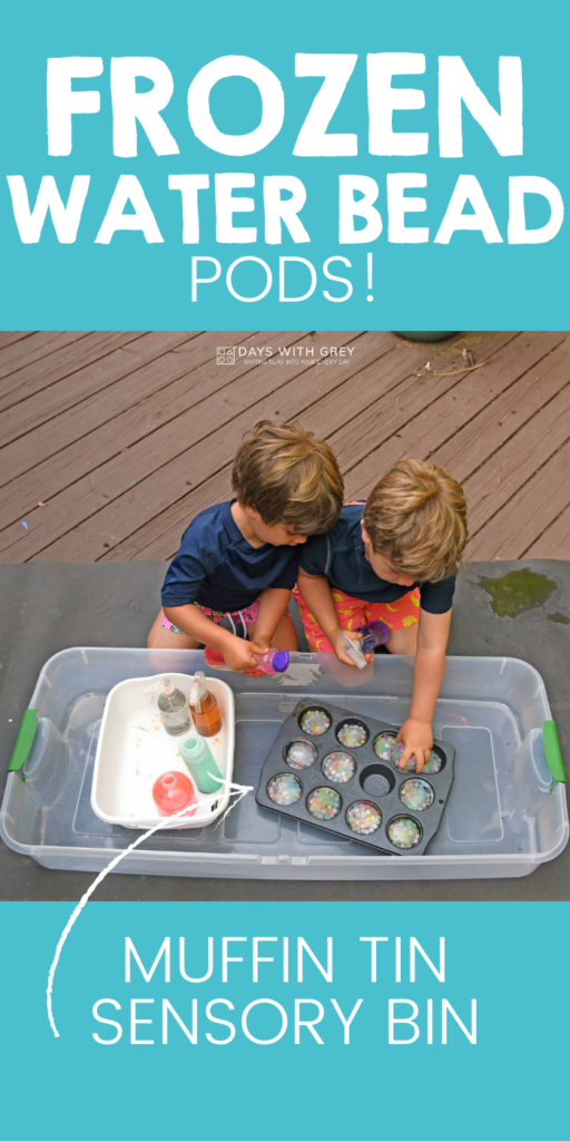 Frozen Water Bead Ice Pods Days With Grey