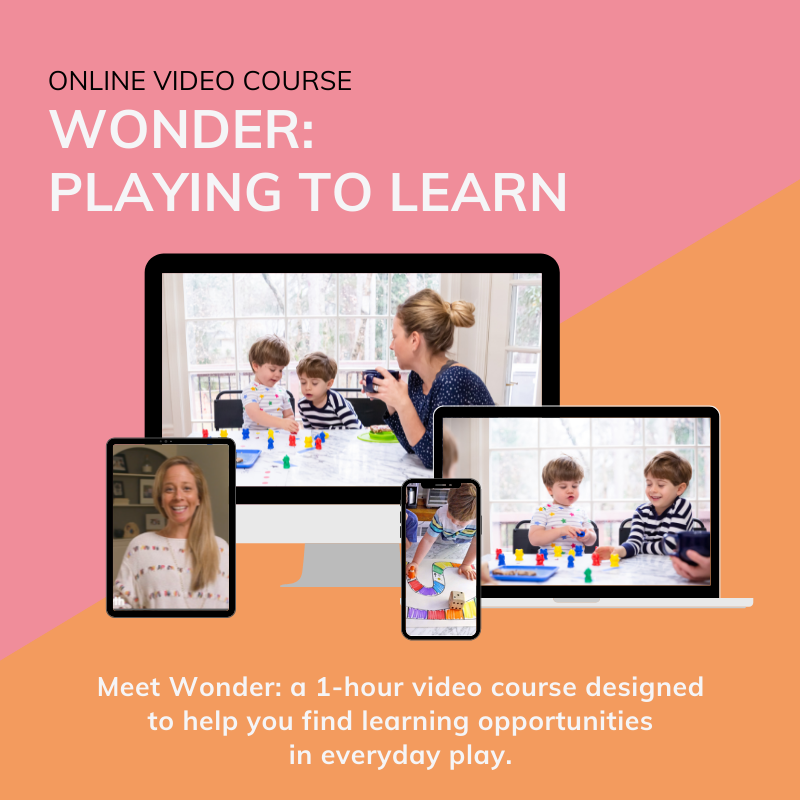 Wonder: Playing to Learn Online Course - Days With Grey