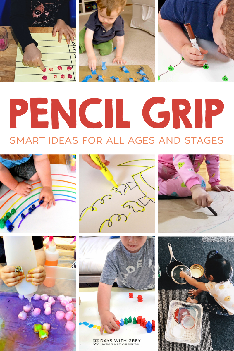 25+ Activities to Improve Pencil Grip Days With Grey