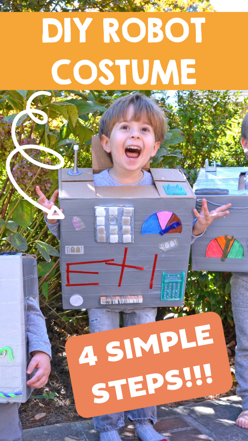 How to Make a Robot Costume Days With Grey