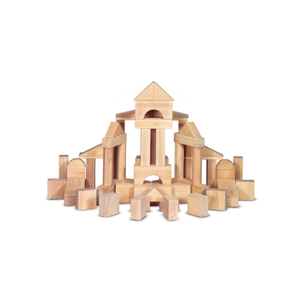 Simple games with wooden blocks: all age play ideas » CalmFamily