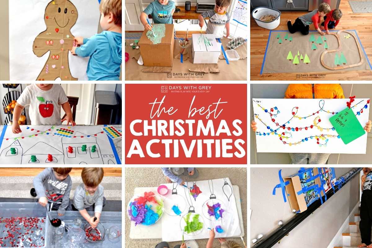 25 Christmas Crafts for Kids - Busy Toddler