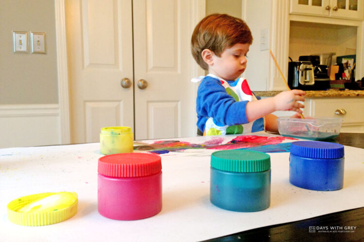 The Importance of Displaying Kid’s Artwork Days With Grey