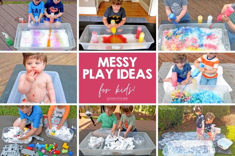 50+ Play Ideas and Kid Activities at Home - Days With Grey