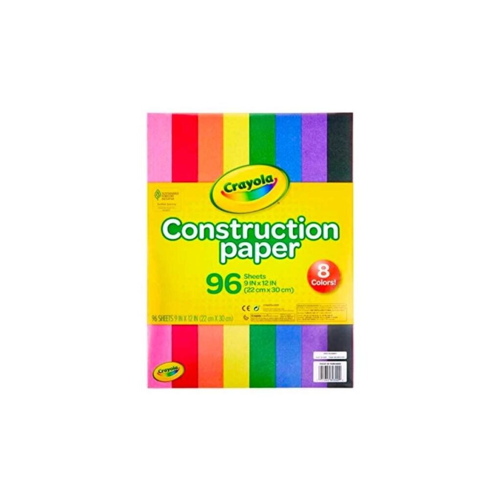 Construction Paper ( Pack), Construction Paper Book, 18 X 12 Construction  Paper Assorted Colors, Construction Paper For Kids, Color Art Paper, 18 Per  Book ( Pack) 