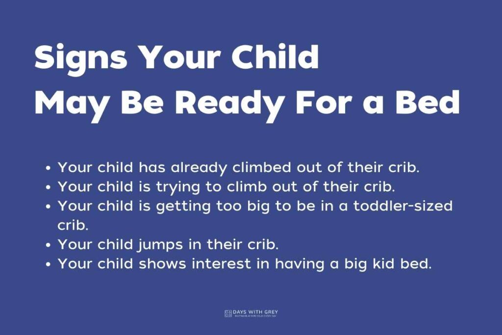 How to Transition Toddlers from Crib to Bed Days With Grey