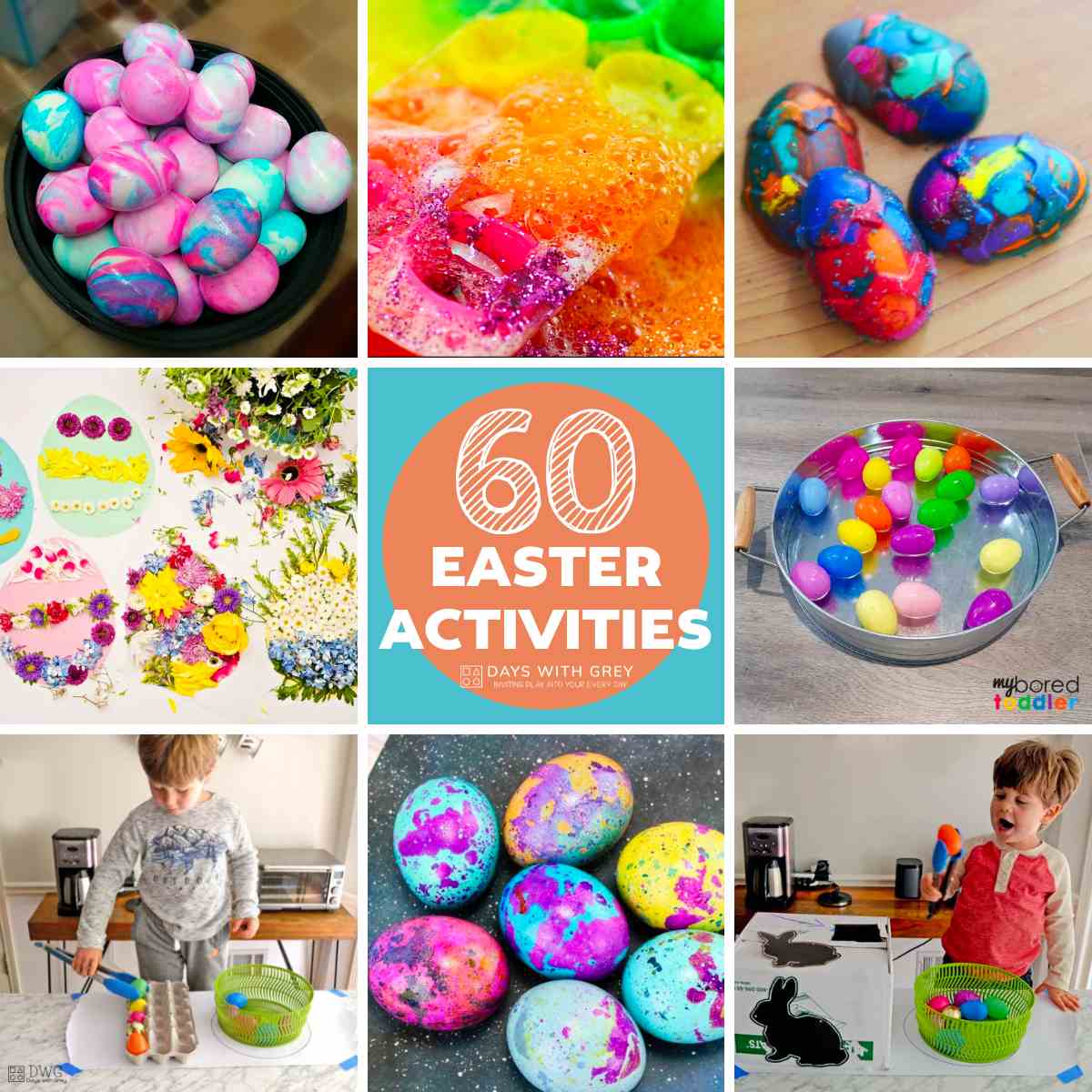 60 Easter Activities for Kids Days With Grey