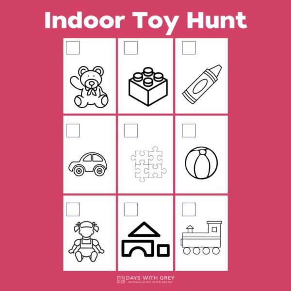 FREE Printable Scavenger Hunts - Days With Grey