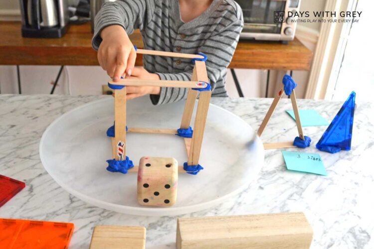 Kindergarten Shape Build - Days With Grey