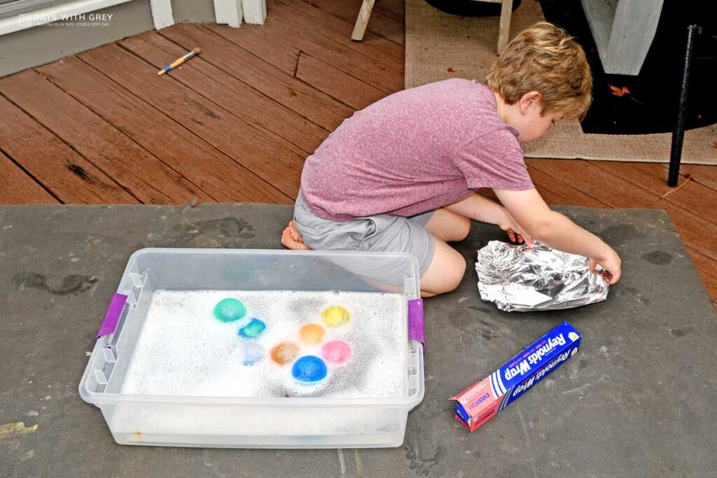 Reusable Water Balloon Sensory Play Days With Grey