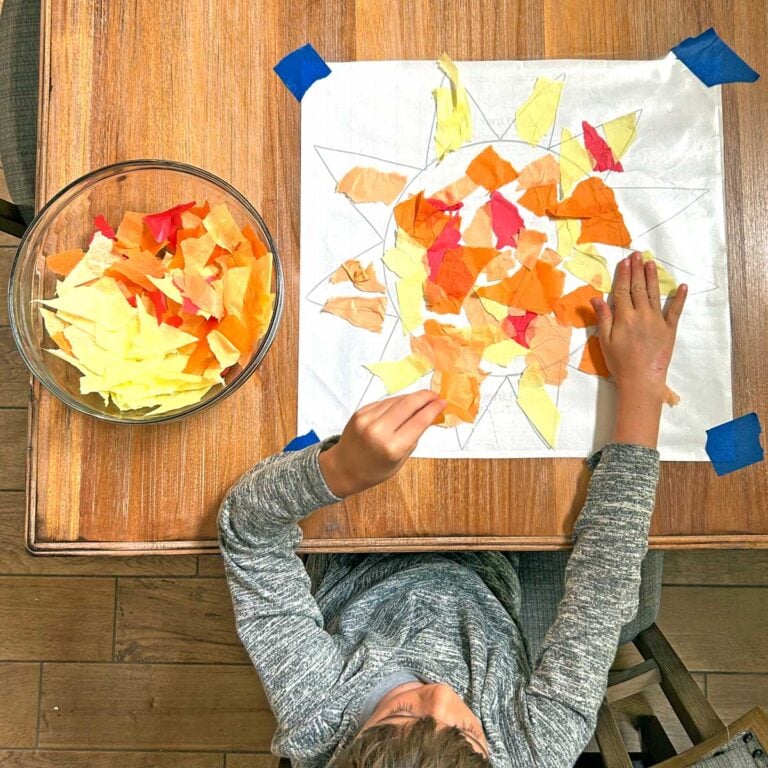 9 Easy DIY Suncatcher Crafts for Kids to Make - Days With Grey