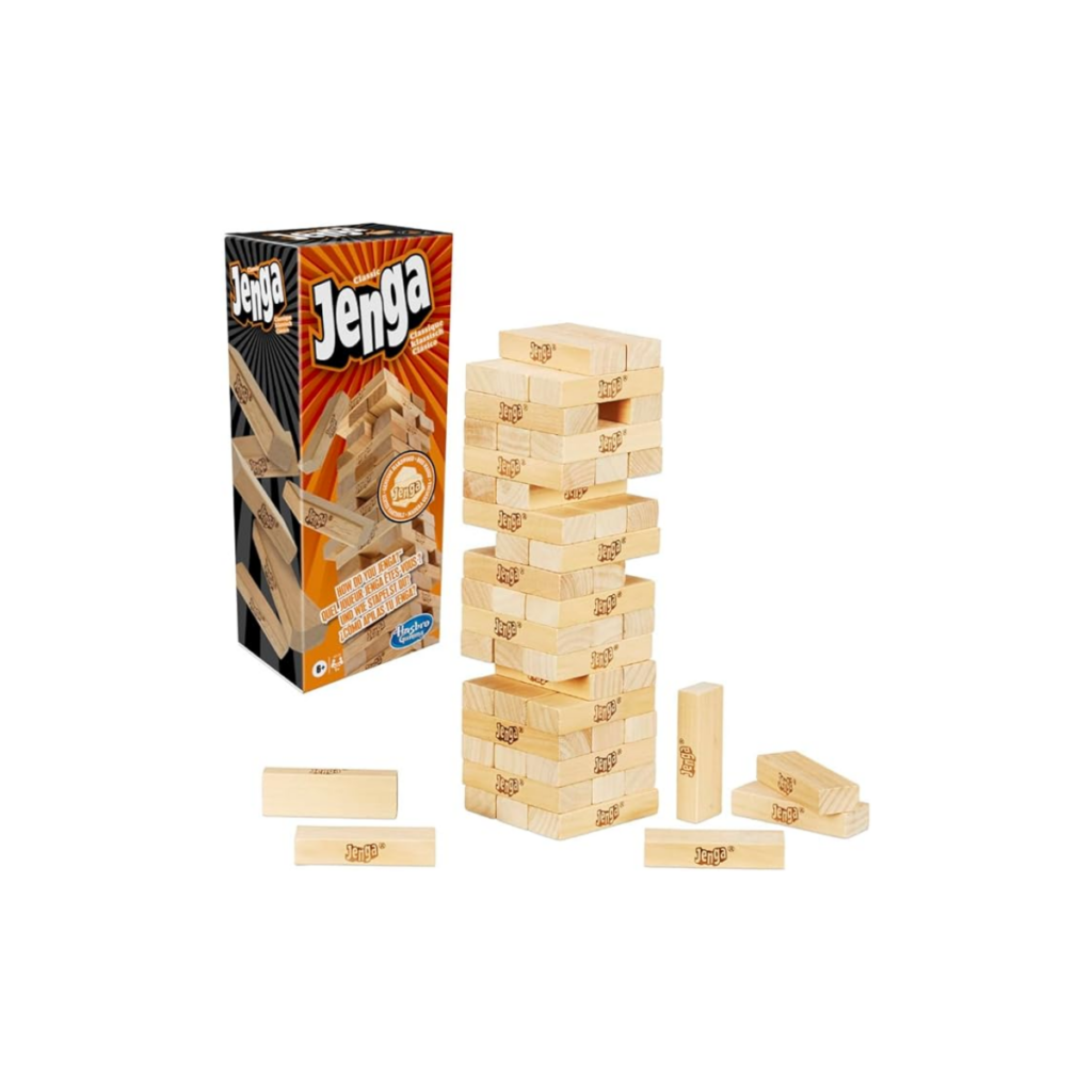 Family game of Jenga to play together on game nights.