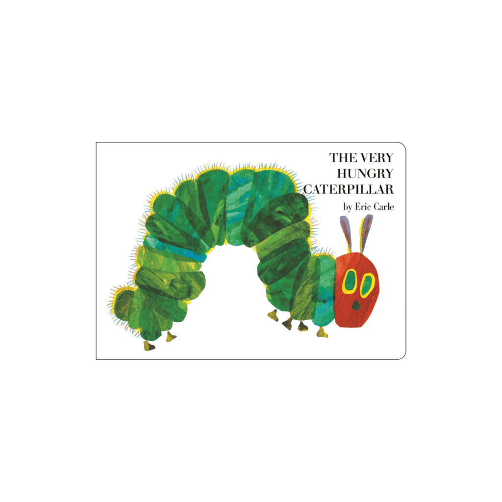 Image of the book, The Very Hungry Caterpillar.