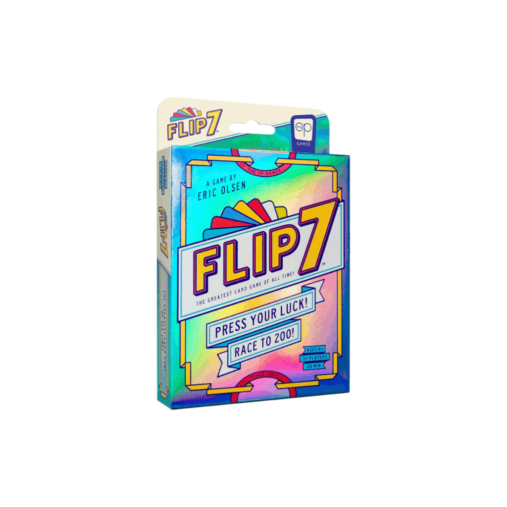 Flip Seven is a card game where you race to 200 and similar to Black Jack.