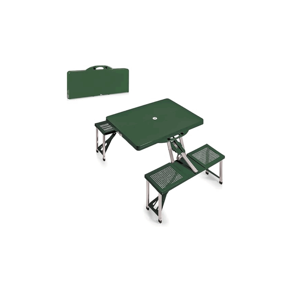 Foldable picnic table for kids to eat outside.