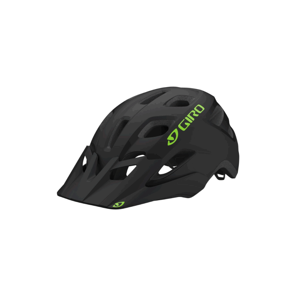 Kids black Giro bike helmet. It comes in a few other colors as well.
