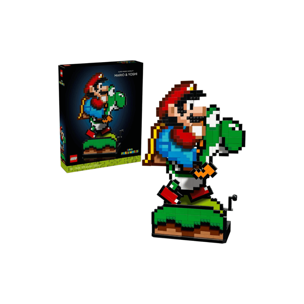 Lego Super Marion and Yoshi set.