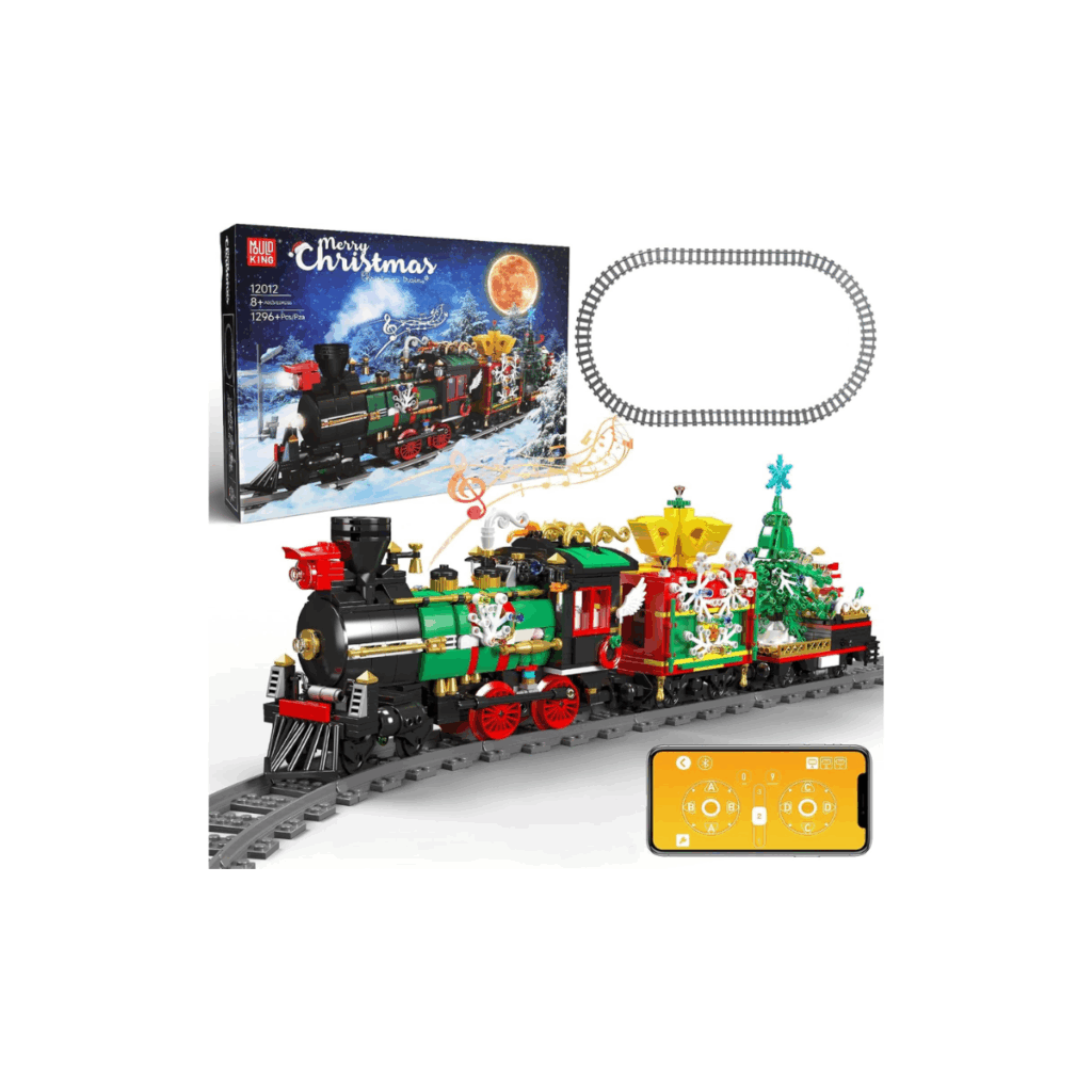 Lego Christmas train set.