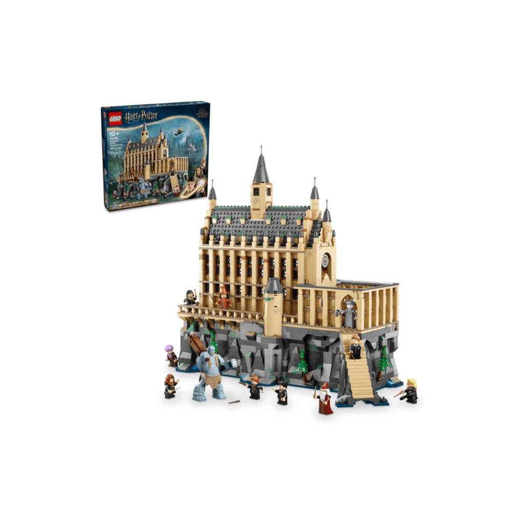 Lego Harry Potter Hogwarts castle set.