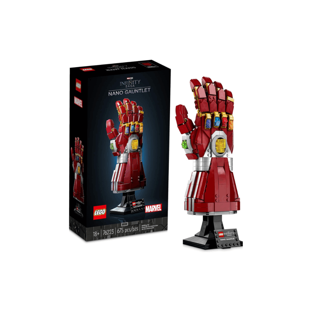 Lego Iron Man Nano Gauntlet.