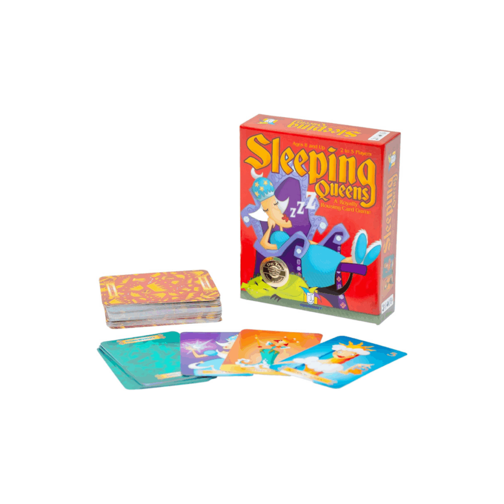 Sleeping Queens One card game for kids.