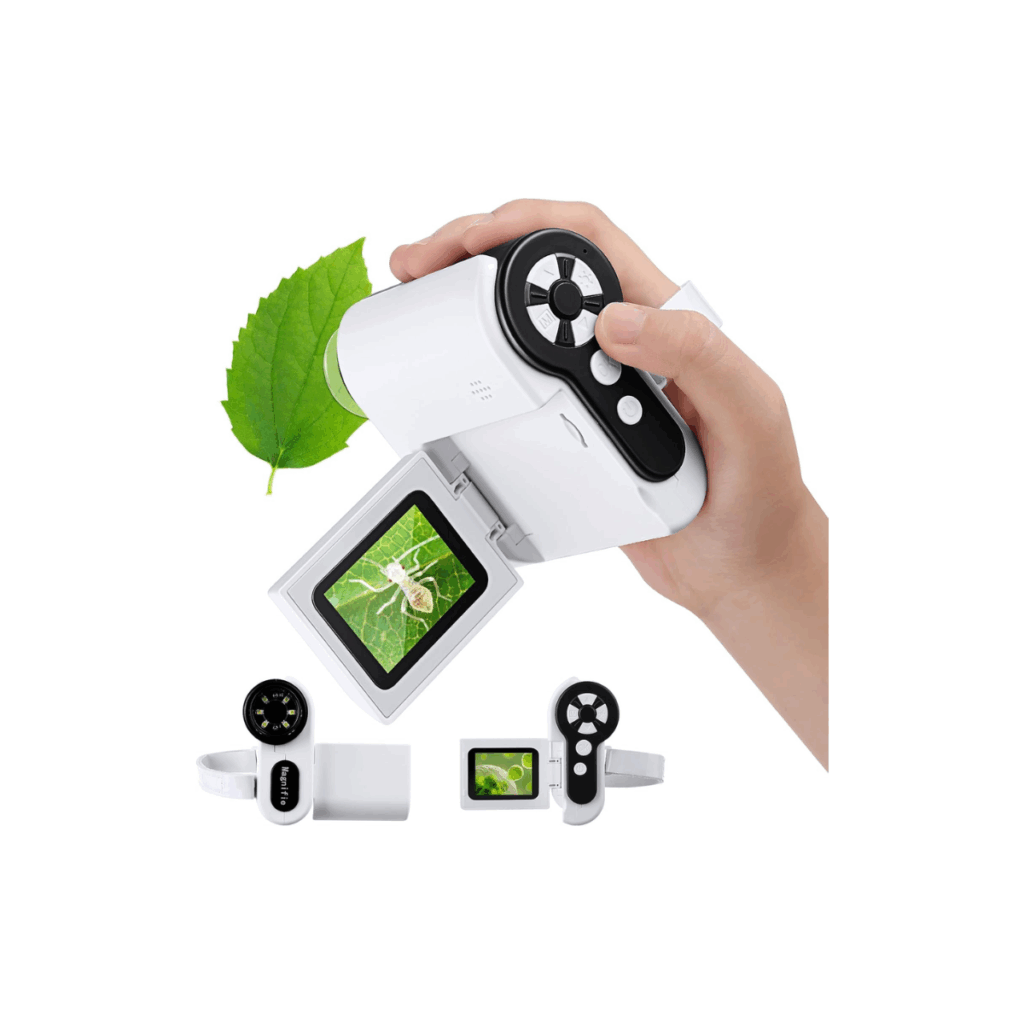 Handheld microscope for kids to use.