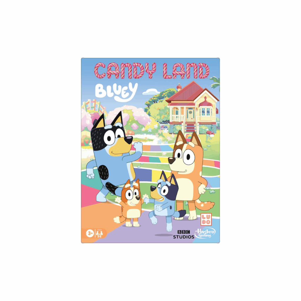 Bluey Candy Land game.