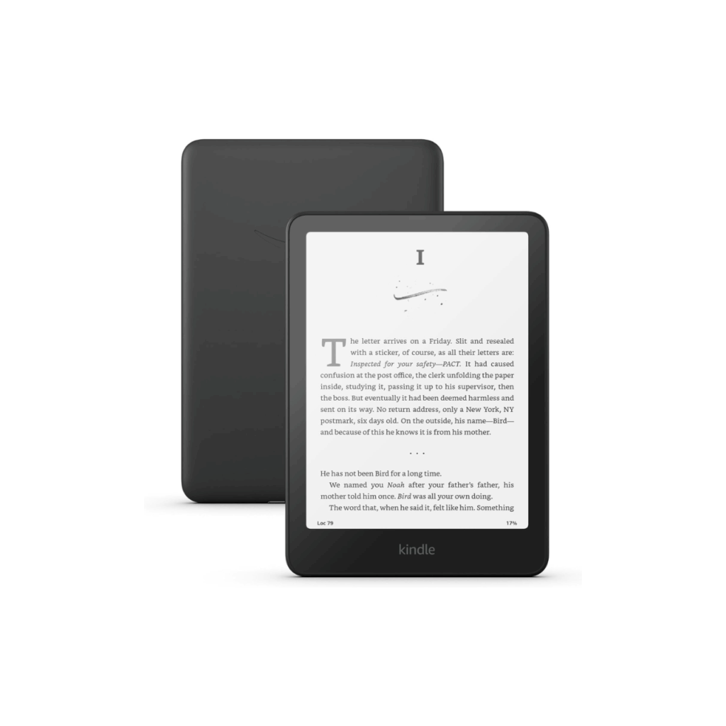 Kindle Paperwhite for reading.
