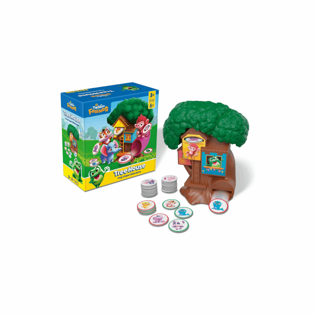 ThinkFun Friends Tree House game for toddlers.
