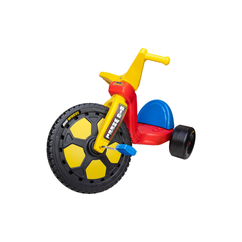 Big Wheel Chopper is a low to the ground tricycle for ages 3+.