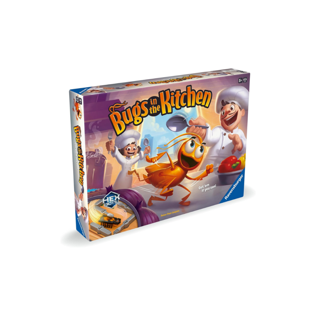 Bugs in the Kitchen is a game for kids using Hex Bugs.