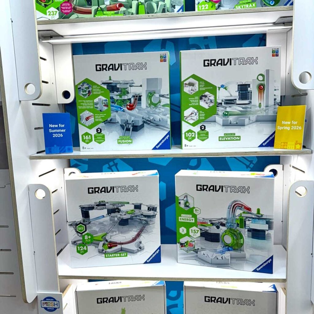 Gravitrax action sets that will be new for spring and summer 2026.