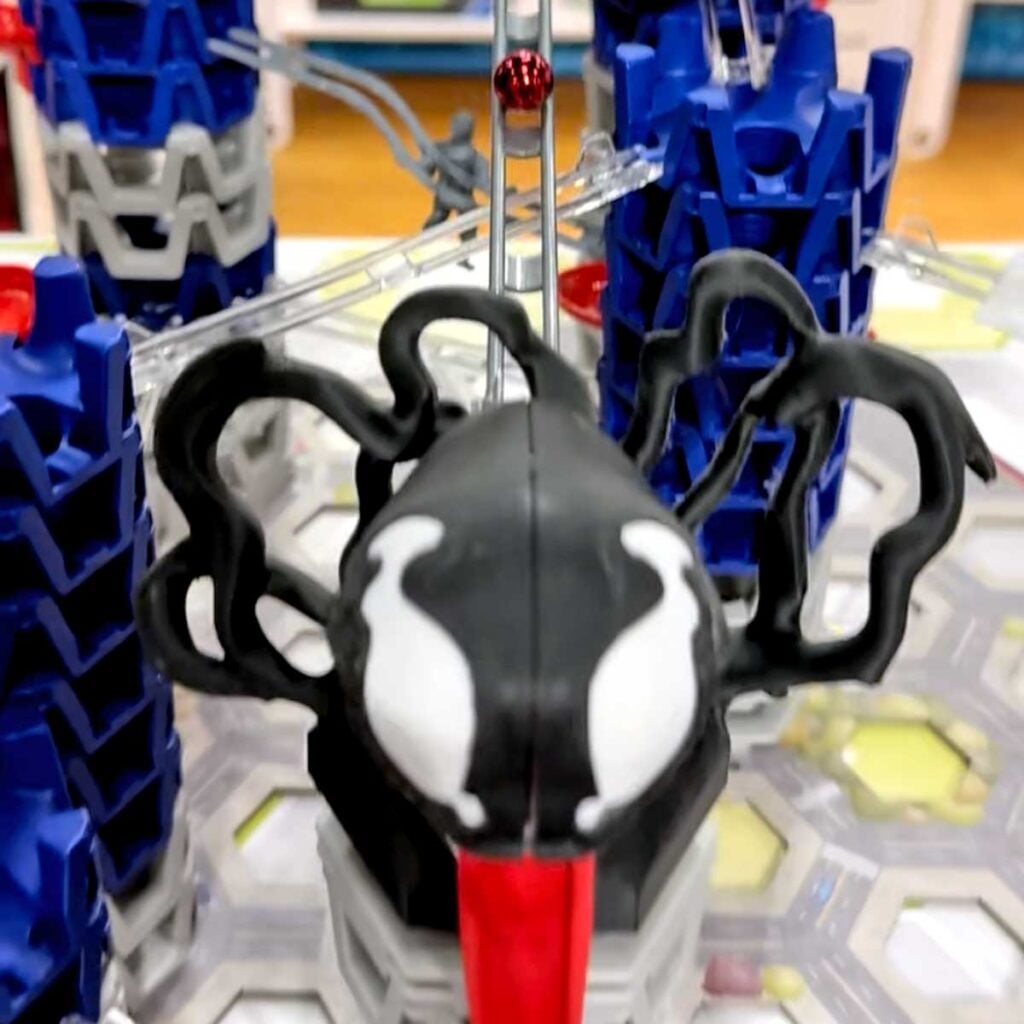 Gravitrax that is a Spiderman theme.