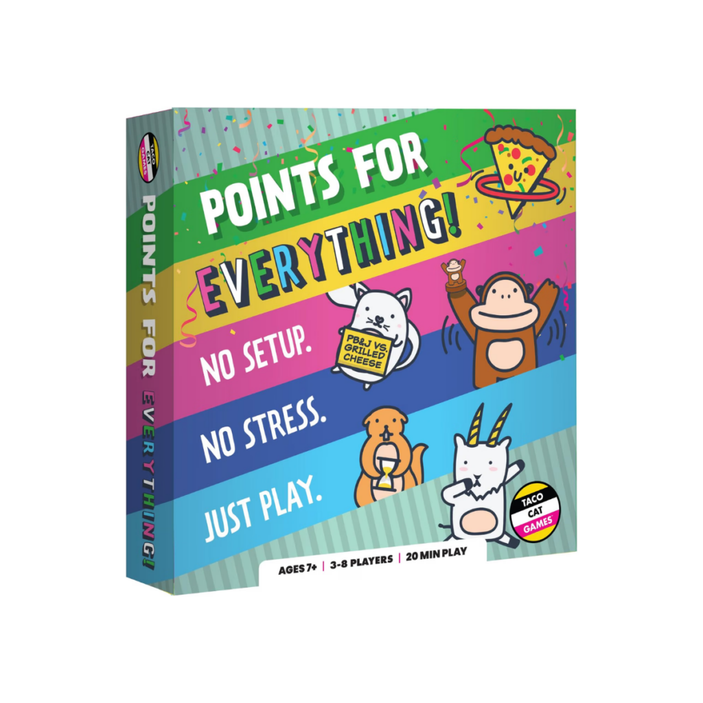 Points for Everything board game
