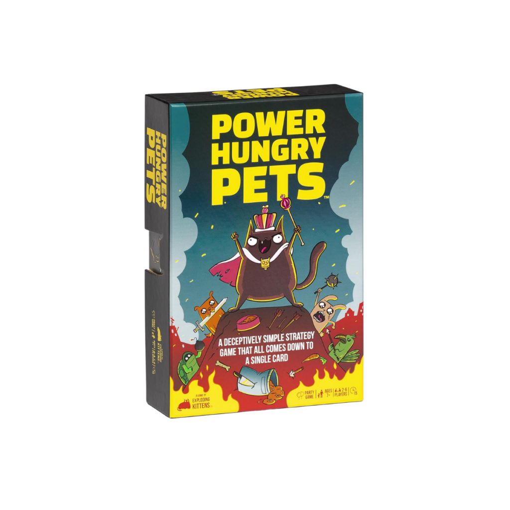 Power Hungry Pets card game