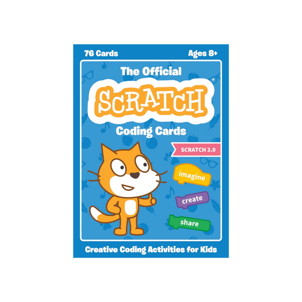Scratch Cards to learn Scratch coding online.