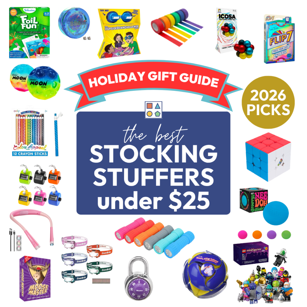 Holiday Gift Guide 2026 featuring the best stocking stuffers for kids.