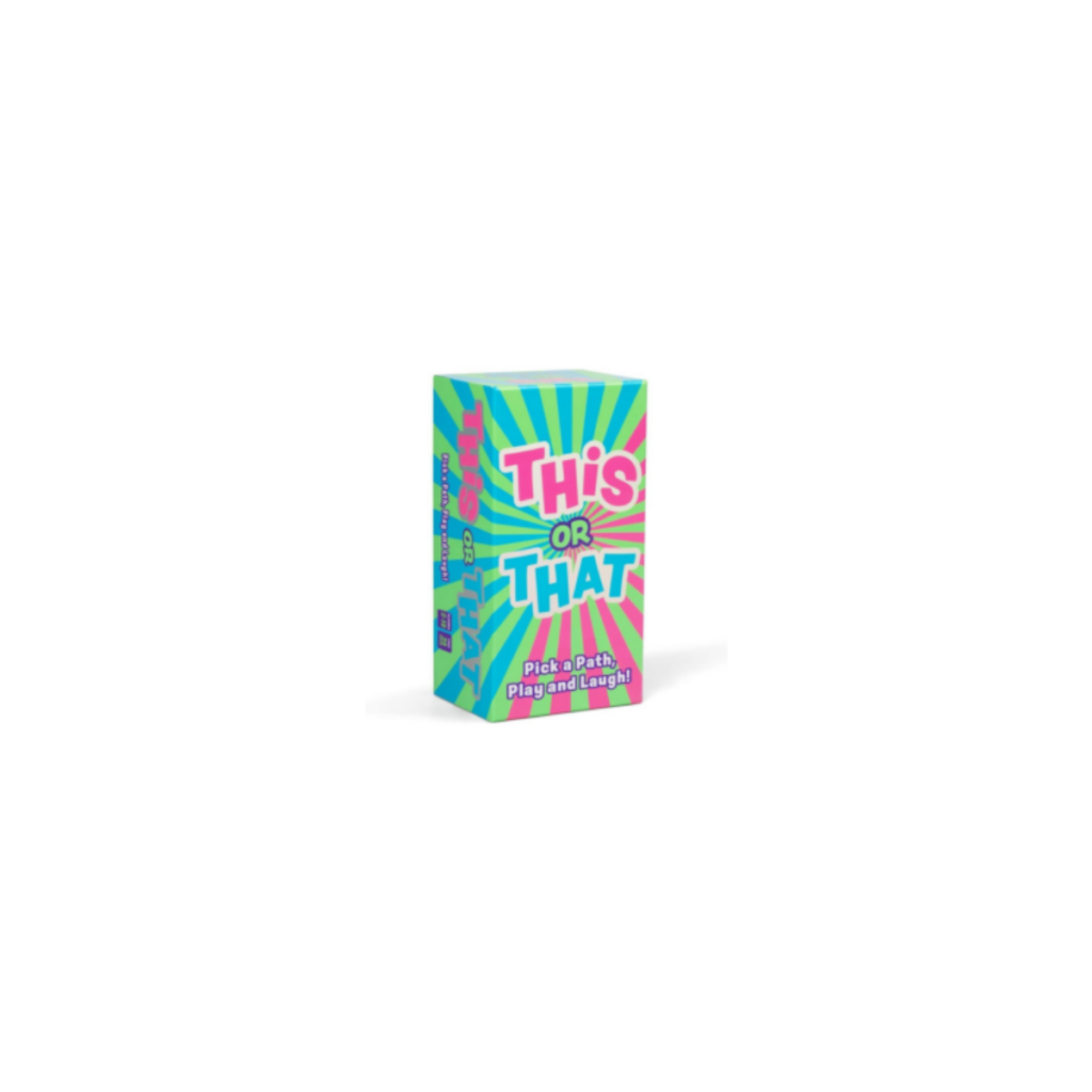 This or that card game for kids.