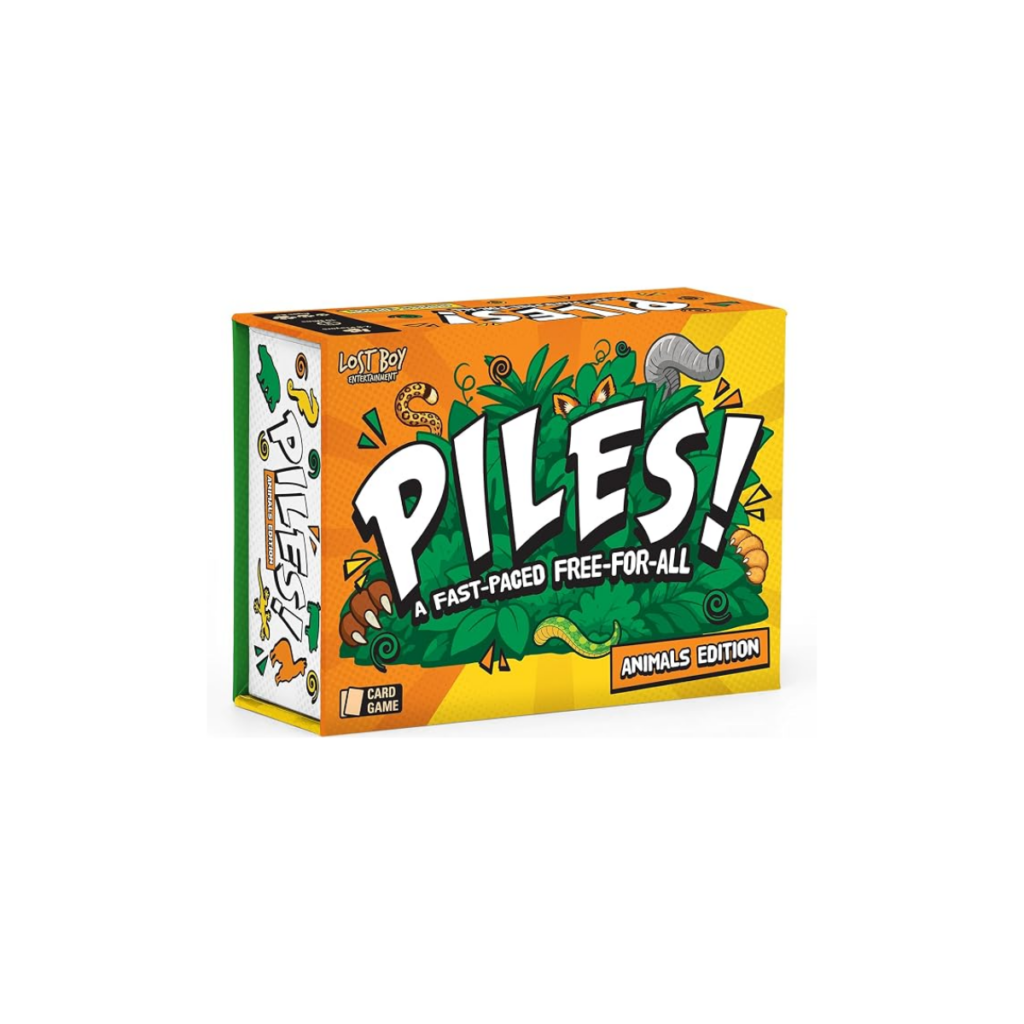 Piles Animals card game